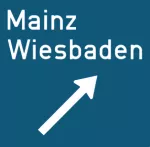 Schild Mainz Wiesbaden